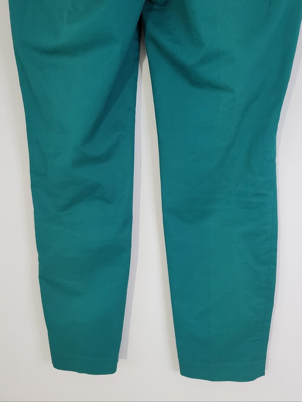 J. Crew Teal Cotton Blend Pants Green Women Size 0. - Picture 6 of 8